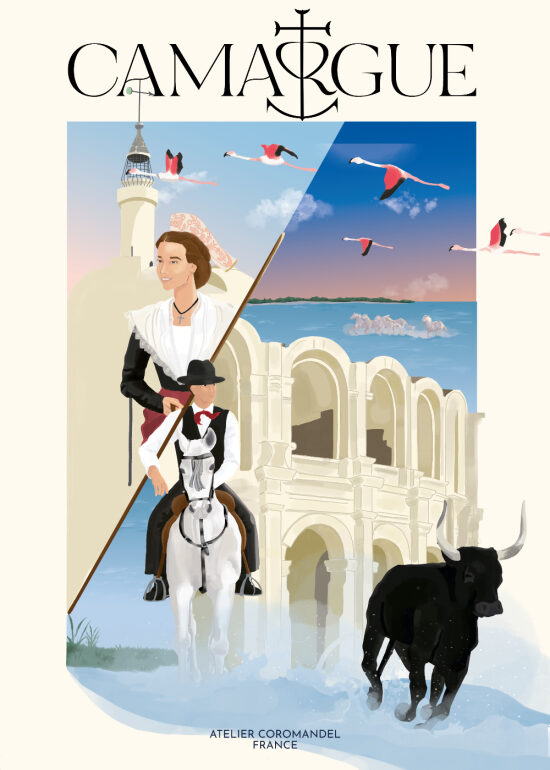 Affiche Camargue